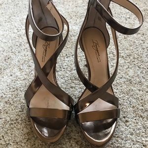 Vince Camuto High-Heel Ankle Strap Sandals